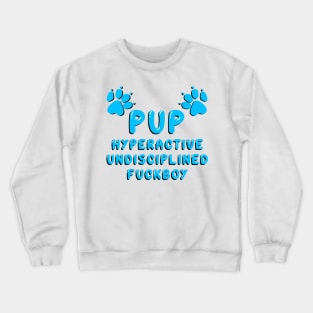 PUP - DEFINED BLUE Crewneck Sweatshirt